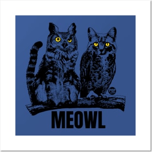 MEOWL Posters and Art